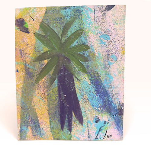 Ernest Lee 10 x 12 Palmetto Tree WP6441